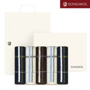 [송월타올] 카운테스마라 체크40 200g 5P 타올세트