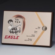 액자 인물화 알루미늄 상패 트로피 S8-15-12