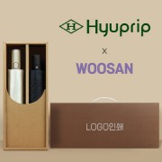 협립 3단60 8K 와인하트 암막 완전자동우산 +가르시아3단모던완전자동우산-세트