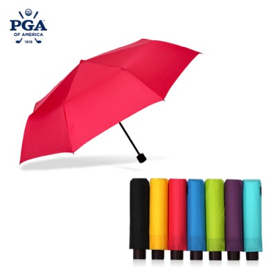 PGA 3단수동솔리드 3단우산
