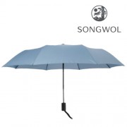 (송월타올) SW 3단 솔리드 반자동 우산