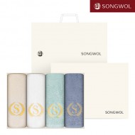 [송월타올] 송월 슈퍼클래스S30 4P 타올세트