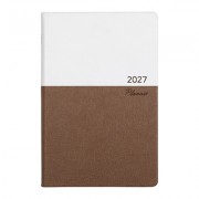 2027 AP19 양장 다이어리 32절 - 브라운