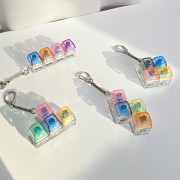 샤이니 테트리스 키캡 키링 Z2618