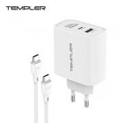 템플러 PD 45W 2포트 CtoC TEM-H22-P45U2