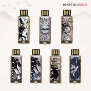 빛나 학 시리즈 자개 USB메모리 USB2.0 4GB~128GB (7종 이미지)