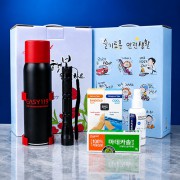 미니소화용구 후레쉬 마데카솔연고 듀얼밴드 에탄올 소독제 구급 5종세트