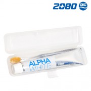 애경 2080ALPHA 치약칫솔 세트 4호(휴대용세트/여행용세트)