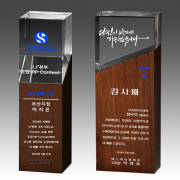 크리스탈 상패 기념패 S8-241-34