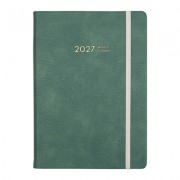 2027 AP15 양장 다이어리 32절 - 올리브