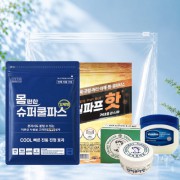 몸편한 구급키트 4종세트 42호(일체형 쿨파스+제일파프+안티푸라민연고+바세린젤리)