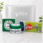 안티푸라민케어세트20호(유한양행+크린랩 휴대용30매 크린백)