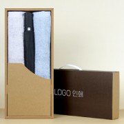 가르시아 2단 블랙 자동우산 +코마40수180호텔타월 2P-세트