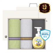 [송월] 컬러베이직36 세면2+핸드워시1 3P세트