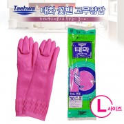 태화고무장갑(대)-꽃밴