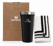 스탠리 에브리데이 텍스처 텀블러 591ml + 고급핸드타올1P세트