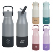 [오모키] 휴대간편 트레블러 진공 텀블러 660ml (레이저각인 무료)