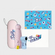 라이프스타일 88호 (슈가닷 5단 원형 캡슐 암막 양우산+초미니 터보형 100단 미니제트 휴대용 선풍기)
