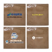 지퍼백/pvc+부직포/포장용지퍼백 [L] 30x30cm
