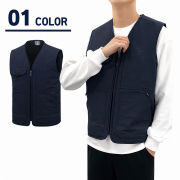 남녀공용 폴라폴리스 안감 스탠다드 겨울 조끼 단체 유니폼 M-4XL