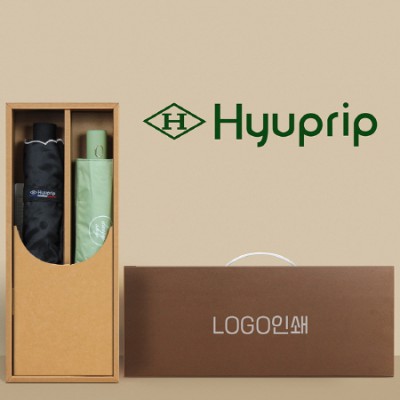 협립양산 블랙라벨 리본웨이브 양우산 +협립3단50암막데이지완전자동우양산-세트