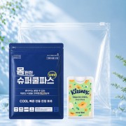 몸편한 구급키트 2종세트 1호(일체형 쿨파스+크리넥스 안심손소독스프레이)