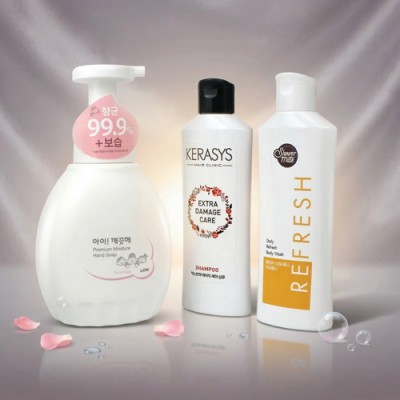 핸드워시 아이깨끗해 450ml  바디워시 샴푸 3종세트