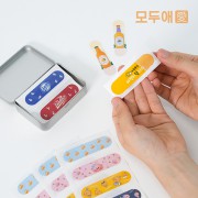 모두애 종이 밴드 굿즈_풀컬러인쇄