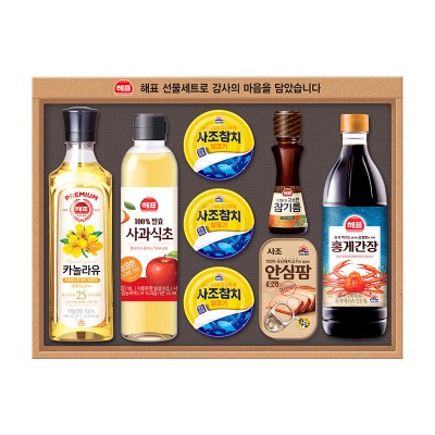 25추석 사조해표 안심특선 V25호 선물세트