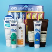 2080 소프트터치 3+6 칫솔 치약 12종 세트