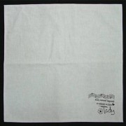 백색손수건 26 x 26 cm, / 흰색손수건, 나염 체험학습 교육용