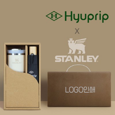 협립3단마시멜로완전자동우산 +스탠리591ml 텀블러-세트