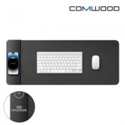 컴우드 15W 무선충전 장마우스 패드 CW-MP2000plus