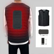 남녀공용 고급 발열 방한 경량조끼 겨울 작업복 M~4XL