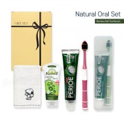 카밀핸드크림100ml선물세트 리본9호 M죽염광폭칫솔치약 송월핸드타올