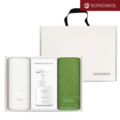 송월 핸드워시 기프트세트 03-1 (컬러풀170g 2P + 생활공작소250ml 1P)