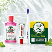 유시몰 유덴트세트 5호(치약20g+알칫솔1개+가글15ml+멘소래담메디립밤)