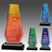 크리스탈 상패 기념패 S8-242-3456