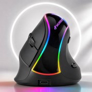 파인큐브 손목편한 무선마우스 블루투스 버티컬마우스 BM-550