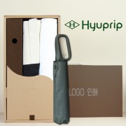 코마클럽 세면타월+협립 3단 60 슈퍼 카라비너 완전자동우산+협립 투톤에코백 세트