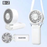 비즈 접이식 목걸이 펠티어 냉각 에어컨 선풍기 5000mAh