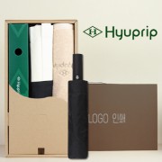 협립40수호텔코마180타월+협립 3단60 슈퍼 거꾸로 완전자동우산+협립 투톤에코백 세트