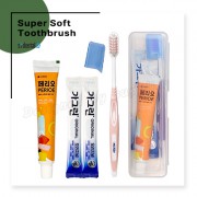 M케이스 니치 슈퍼소프트캡칫솔 페리오치약 가그린2p 슬림모 구강세트
