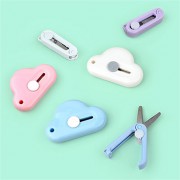 미니 자석 구름택배칼+미니가위 세트