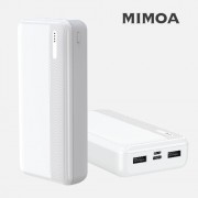 미모아 슬림듀얼 대용량 20000mAh 보조배터리 PS2000