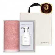 송월 생활공작소 2P 세트 (40수 180g 타올 1매 + 핸드워시 250ml 1개)