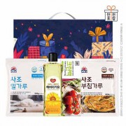 동원해바라기유 사조밀가루 부침가루 크린백 4종선물세트