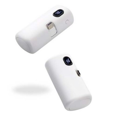오락 도킹형 접이식 PD고속충전 C TYPE 난연 기냉용 보조배터리 22.5W 5000mAh