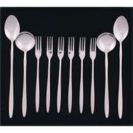 [281] 아카디아 민자 롱,화채,티포크 10P