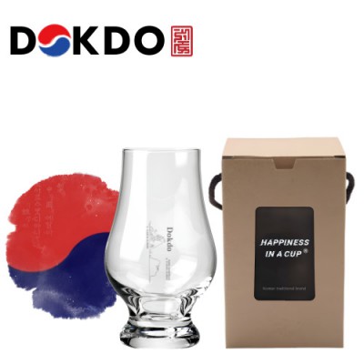 한국전통 K컬쳐 독도 40240 위스키잔 노징글라스 양주 니트잔 170ml 1P 선물세트